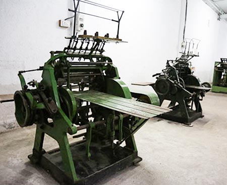 Section Sewn Machine